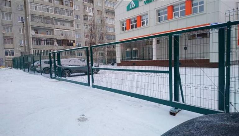 Встречные откатные ворота Встречные откатные ворота